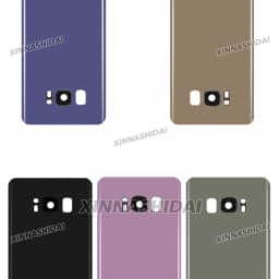 New Glass Housing for Samsung Galaxy S8 Back Battery Cover Rear Door Case Panel Replacement Part