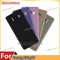 New Glass Housing for Samsung Galaxy S8 Back Battery Cover Rear Door Case Panel Replacement Part