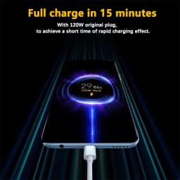 Original 120W USB Type C Cable 6A Turbo Fast Charging Wire For Xiaomi Mi 14 Ultra 13 12T Poco X6 Pro Redmi Note 13 12 11 Pro K70