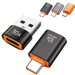 6pcs 10A OTG USB 3.0 To Type C Adapter USB Female To Type c Male Fast Charging Converter USB to Type C OTG For Xiaomi Laptop PC