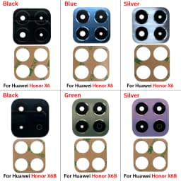 Suitable Rear Back Camera Glass Lens For Huawei Honor X6 X6S X6B X8 5G Camera Glass Replacement Repair Spare Parts
