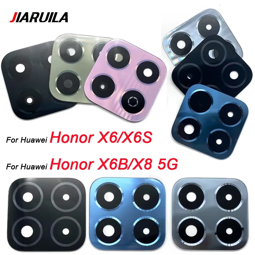 Suitable Rear Back Camera Glass Lens For Huawei Honor X6 X6S X6B X8 5G Camera Glass Replacement Repair Spare Parts