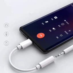 Type-C to 3.5mm Earphone Audio Cable Adapter for Samsung Xiaomi Redmi Honor OPPO VIVO Realme iQOO Piexl Digital Signal Converter