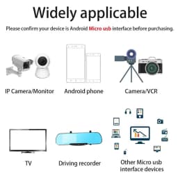 NNBILI 1m/3m/5m/8m/10m/14m Ultra Long Micro USB Charging Cable Power Extension Cord for Xiaomi Camera Android Extended Usb Wire