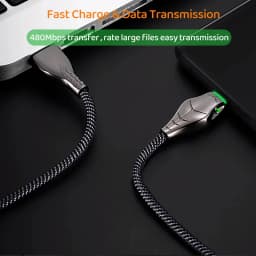 66w Type-C 5A Super Fast Charging Indicator Light Data Cable Suitable For Iphone 5-14 Huawei Xiaomi Vivo Phone Charging Cable