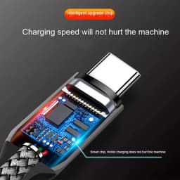Lenovo 65W Type C To Type C Fast Charge Cable 1M 2M 3M 5M 8M Universal Extended Nylon Braided PD Data Cord for Xiaomi Samsung