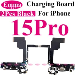 2Pcs Charging Flex Cable for iPhone 11 15 13 14 16 Pro Max Dock Connector USB Charger Port Ribbon