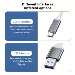 4 Port Multi Splitter Type C HUB USB Adapter OTG For Xiaomi Lenovo Macbook 13 15 Air Pro PC Computer Accessories