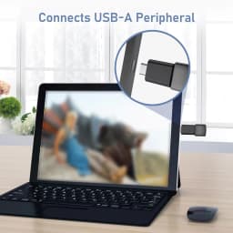 10 Pack USB C Female Adapter Set, USB A to USB C & Micro USB to Type C Converter Compatible with Car Charger, Laptop