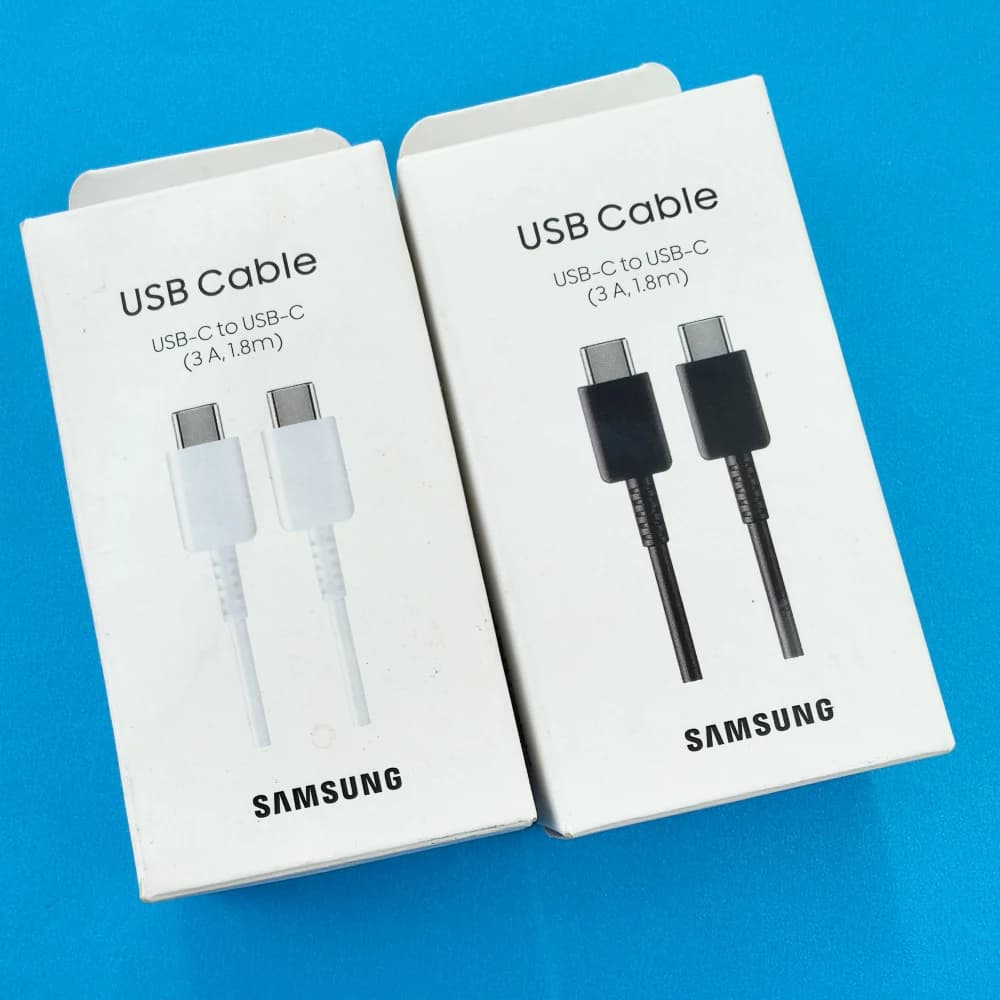 Original SAMSUNG 45W PD USB C Cable 1/1.8M 3A For Galaxy S24 S25 Ultra Note 10 A54 Fold 7 6 25W Fast Charge USB Type C Data Cord