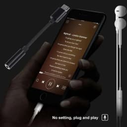 Type C To 3.5mm Headphone Jack Adapter Interface Auxiliary Audio USB-C Converter Earphone For Samsung Huawei Xiaomi CellPhone