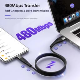 100W 7A USB Fast Charging Data Cable Mobile Phone Type C Quick Charge 3.0 Wire Nylon Braid Cord For Samsung Huawei Xiaomi Redmi
