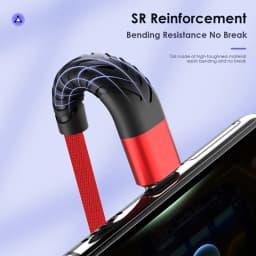 100W 7A USB Fast Charging Data Cable Mobile Phone Type C Quick Charge 3.0 Wire Nylon Braid Cord For Samsung Huawei Xiaomi Redmi