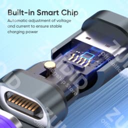 240W USB C to Type C Magnetic Adapter 16Pin 5A Fast Charge Male to Female Data Converter for Samsung iPhone 15 Pro iPad MacBook