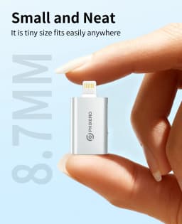 PHIXERO USB C OTG Adapter 27W Charging Data Transfer Audio Compatible For iPhone 14promax, 13, 12, 11 Xs iPad iPod AirPods Table