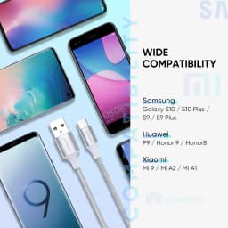UGREEN 3A USB Type C Cable For Realme Xiaomi Samsung S21 Fast Charging Wire USB-C Data Cord USB C Cable