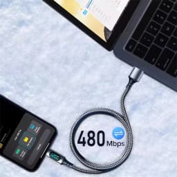 NNBILI USB Type C to Type C 6A Fast Charge 120W USB A To Type C Data Cord For Huawei Honor Xiaomi With Led Digital Display Cable