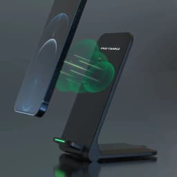 65W Fast Wireless Charger Phone Holder, Suitable for iPhone 17, 16, 15, 14 Pro Samsung Xiaomi Phones