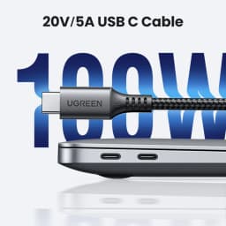 UGREEN 100W USB C to USB Type C Cable For iPhone 17 16 15 MacBook Samsung S25 S24 QC4.0 Fast Charging USB C Cable Charger USB 5A