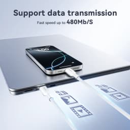 KUULAA USB C Cable to USB Type C Cable Fast Charger Cord PD 60W USBC to Type-C Cable for iPhone16 15 Xiaomi Samsung MacBook iPad
