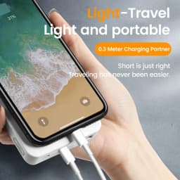 0.3m/0.5m Short PD60W Type C To Type C Dual Fast Charging Data Cable For iphone 15 Samsung Xiaomi Huawei Phone Ipad USB-C Cords
