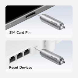 Hagibis SIM Card Tray Removal Tool Eject Pin Earbuds Cleaning Brush Reset Tools Needle Opener Cleaner Pen Kit for iPhone Airpods