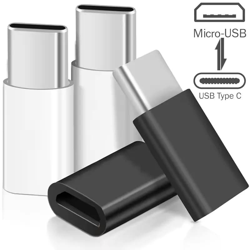 1/10PCS Micro USB Female To Type C Male Adapter for Android Huawei Xiaomi Google TypeC Micro USB Charger Converter OTG Adapter