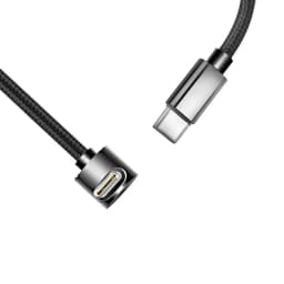 90 Degree Elbow 60W USB Type C Fast Charging Data Cable Mobile Phone For iPhone Samsung Xiaomi Huawei Quicked Charger Cord 1m/2m