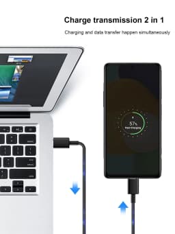 Original PD Cable For Samsung S22 S21 S20 FE S23 Ultra 45W Super Fast Charging A52 A53 A54 5G Note 20 Uitra 25W USB Type C Cable