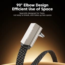 Toocki PD 60W USB C To USB C Cable 90° Elbow Cable Fast Charge For iPhone 16 15 Pro Samsung S24 USB C To iPhone For 8-14 Series