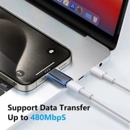 3PCS Lightning Female To USB C Male Charger Adapter for IPhone 15 Pro Max Plus IPad Type C To 8Pin Charging Data Sync Connector
