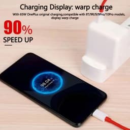65W/6.5A Fast Charge Type C Cable for USB C to USB C Warp Charger Cables for USB PD USBC for Oneplus 8T One Plus 8t Warp Charge