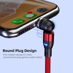540 Rotate Magnetic Cable Fast Charging Mobile Phone USB C Cable For iPhone 12 Pro MAX Samsung Xiaomi Huawei P50 Magnetic Cable