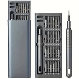24 in 1 Digital Maintenance Precision Screwdriver Set with Portable Storage Box and Electronic Device Disassembly Tool,Computer
