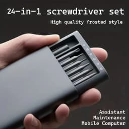 24 in 1 Digital Maintenance Precision Screwdriver Set with Portable Storage Box and Electronic Device Disassembly Tool,Computer