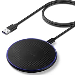 30W Wireless Charger Pad Fast Wireless Charging Station For Samsung Galaxy S25 S24 S23 S22 Xiaomi IPhone17 16 15 14 13 Pro Max