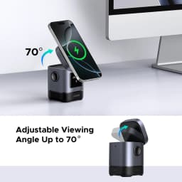 UGREEN UNO Qi2 15W Magnetic Wireless Charger Charging Stand With Cable For iPhone 16 17 Pro Max For MagSafe Fast Charger