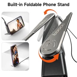 Toocki 30W USB C to Lightning Adapter With Foldable Phone Holder 90 Degree Converter OTG Adapter for Laptop Tablet iPhone Samsun