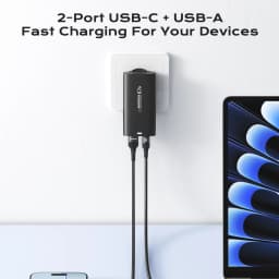 67W GaN USB C Fast Charger Quick Charge 4.0 PD3.0 PPS Portable Type C Ultra Thin Charger For iPhone Samsung Macbook Laptop