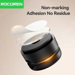 Rocoren Magnetic Cable Organizer Smooth Adjustable Cable Holder Under Desk 12PCS Stable Cable Management Wire Keeper Cable Clips
