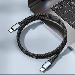 UGOURD PD240W Ultra Fast Charge Cable Type USB C 100W Type C Charger Cable for iPhone 15 Xiaomi MacBook Pro with E-Marker Chip