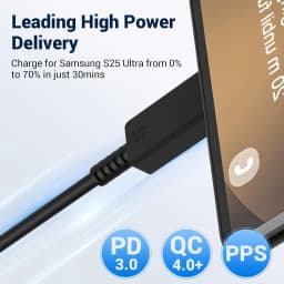 5A 45W USB-C to USB-C Fast Charging Cable For Samsung S22 S23 FE S24 S25 S26 Ultra A35 A36 A53 A54 A55 Quick Charge Type C Cable