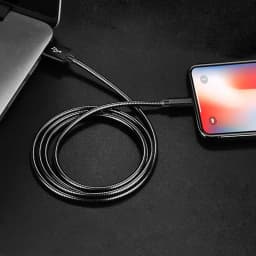 66W 6A Type C Charge Data Cable Spring Metal Braided For Xiaomi 12Pro K60 Samsung S6 S7 Huawei P40 P60 Android Phone USB C Cord