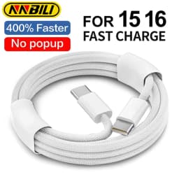 NNBILI 60W USB C To Type C Weaving Data Cable For iPhone 15 16 Pro Max Plus Cables For Samsung Xiaomi Huawei Phone Accessories