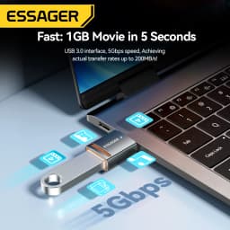 Essager USB3.0 OTG Adapter Type-C USB-A Micro Female to USB Micro iPad Type-C Male Converter For Macbook Xiaomi iPhone OTG Adapt