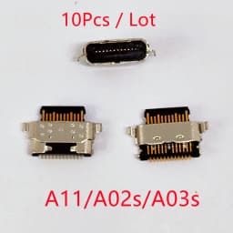 10pcs For Samsung A12 A10s A21s A11 A20s A22 A32 A33 A01 A30s A31 A51 A50s A71 A70s A52 A72 USB Charging Port Charger Connector