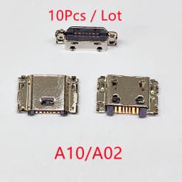10pcs For Samsung A12 A10s A21s A11 A20s A22 A32 A33 A01 A30s A31 A51 A50s A71 A70s A52 A72 USB Charging Port Charger Connector