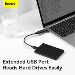 Baseus USB 3.1 Adapter OTG Type C to USB Adapter Female Converter For Macbook Pro Air Samsung S10 S9 USB OTG Connector