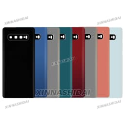 Tested New For Samsung Galaxy S10 Battery Back Cover Glass Panel Rear Door Battery Housing Case Adhesive Replacement