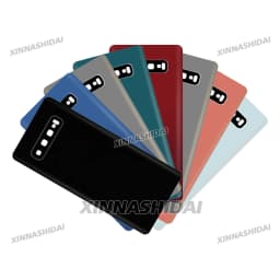Tested New For Samsung Galaxy S10 Battery Back Cover Glass Panel Rear Door Battery Housing Case Adhesive Replacement